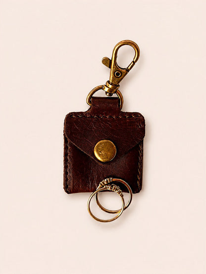 Leather Ring Pouch