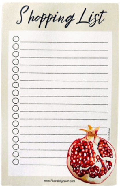 FLOURISH Shopping List (Magnetic)